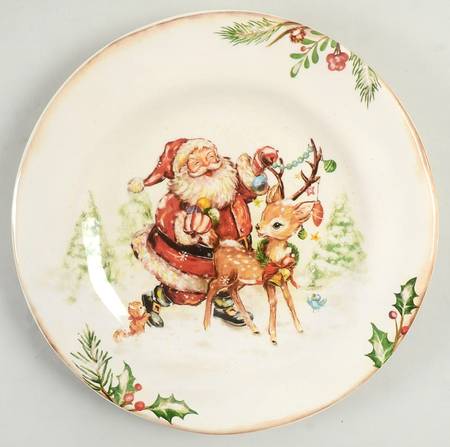Winter's Wonder Accent Salad Plate