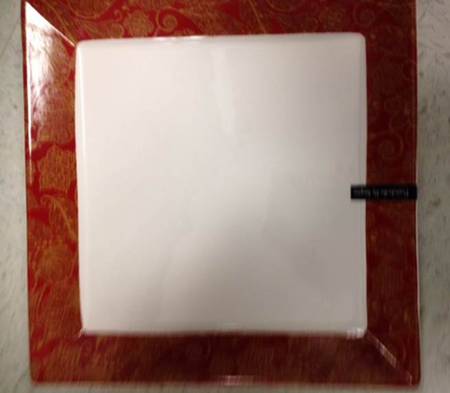 PYI18 12" Square Serving Platter by Portobello By Inspire