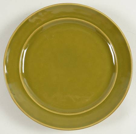 Cambria Olive Green Salad Plate