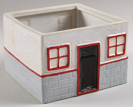 Winter Village Bottom Bowl for (4 Piece) Figural Stacking Set