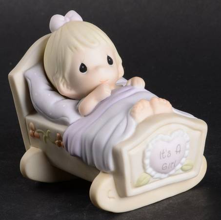 It's a Girl-Blonde by Precious Moments