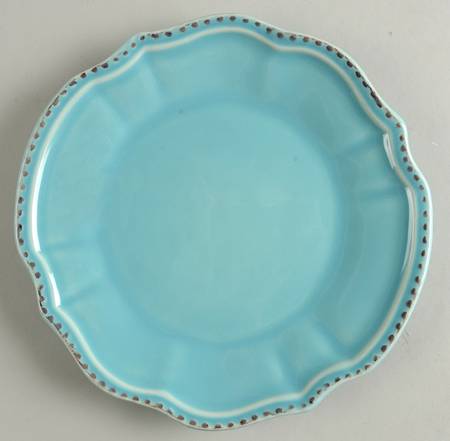Antique Turquoise Salad Plate