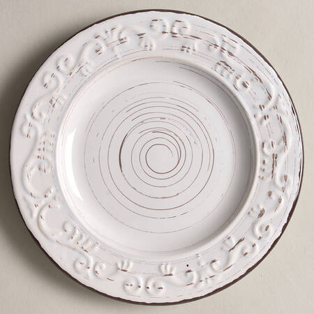 Trellis White Appetizer Plate by Pfaltzgraff