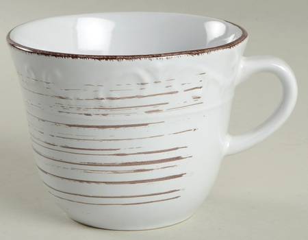 Trellis White Mug
