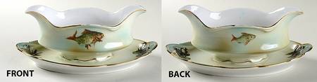 PGT3 Gravy Boat with Attached Underplate