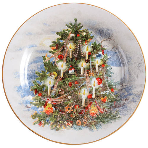 Nostalgic Santa (Nostalgic Christmas) Salad Plate