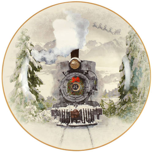 Nostalgic Santa (Nostalgic Christmas) Dinner Plate