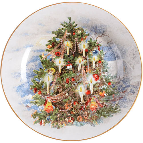 Nostalgic Santa (Nostalgic Christmas) Dinner Plate