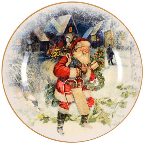 Nostalgic Santa (Nostalgic Christmas) Dinner Plate
