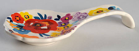Flea Market Spoon Rest/Holder (Holds 1 Spoon)