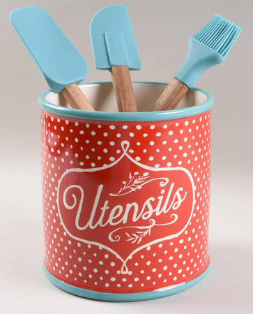Flea Market Utensil Set (Holder & Utensils)