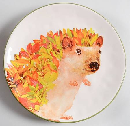 Harvest Garden Critters Salad Plate