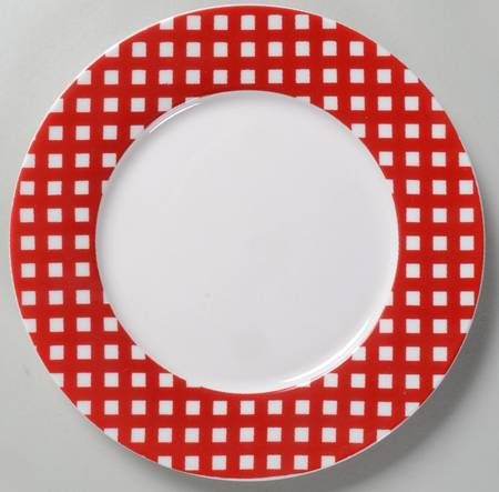 Kenna Red Salad Plate by Pfaltzgraff