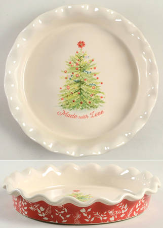 Holiday Cheer 10" Pie Baking Plate