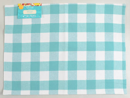 Charming Check Cloth Placemat