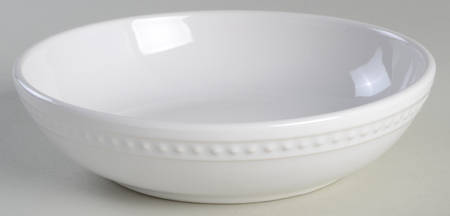 PMZ24 White 8" Individual Pasta Bowl