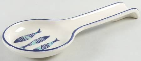 Fish Spoon Rest/Holder (Holds 1 Spoon)