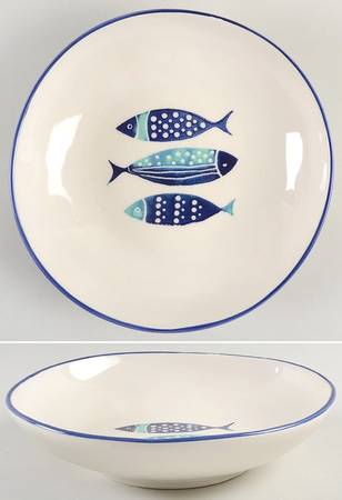 Fish 9" Individual Pasta Bowl
