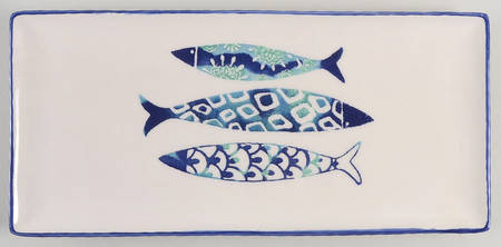Fish 14" Rectangular Tray