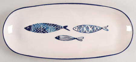 Fish 14" Oval Tray