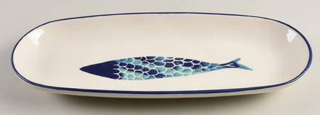 Fish 14" Oblong Tray