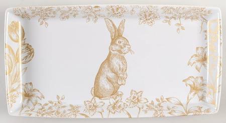 Bunny Hill 13" Rectangular Serving Platter