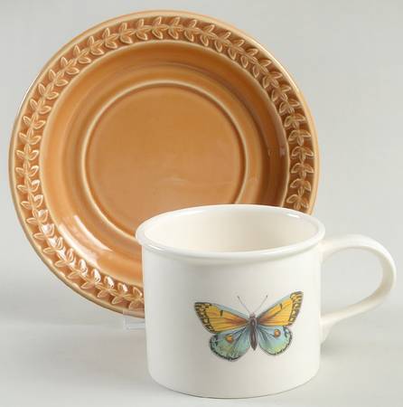 Botanic Garden Harmony Flat Cup & Saucer Set