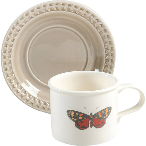 Botanic Garden Harmony Flat Cup & Saucer Set