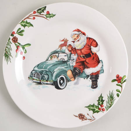 Winter Wonderland Salad Plate