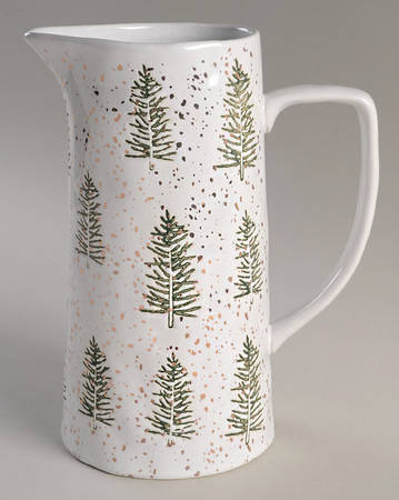 Gold Pine Tree 56 Oz Pitcher by Potter's Studio