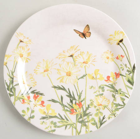 Wildflower Salad Plate