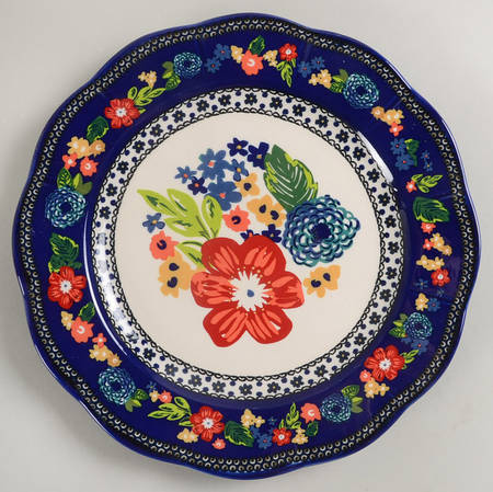 Dazzling Dahlias Dinner Plate