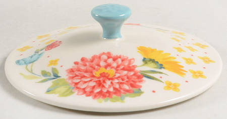 Blooming Bouquet Lid for Individual Casserole