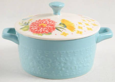 Blooming Bouquet Individual Casserole & Lid