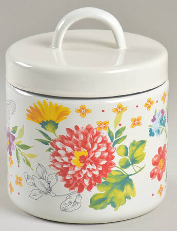 Blooming Bouquet Drip Jar w/ Lid & Strainer
