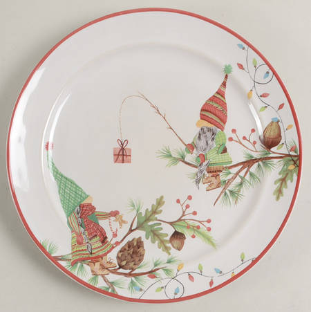 Forest Gnome Salad Plate