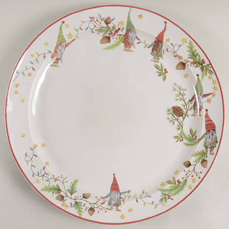 Forest Gnome 16" Chop Plate (Round Platter)