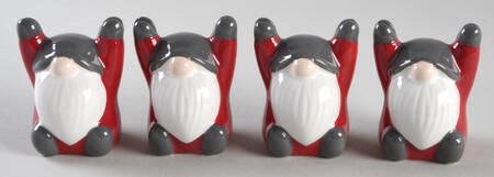 Forest Gnome Small Placard/Place Card Holder - Set of 4