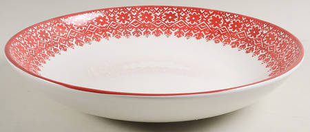 Tahoe Fair Isle 13" Round Serving Bowl