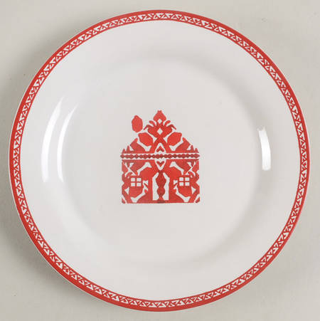 Tahoe Fair Isle Appetizer Plate