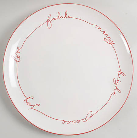 Tahoe Fair Isle 14" Chop Plate (Round Platter)
