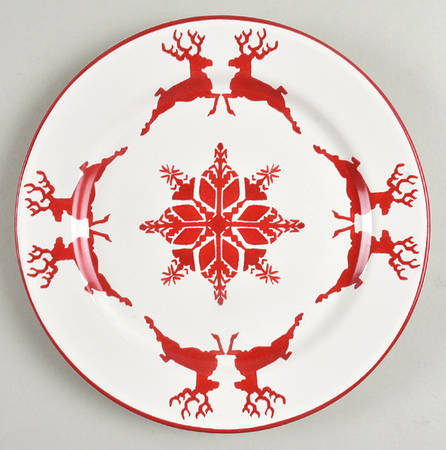 Tahoe Fair Isle Salad Plate