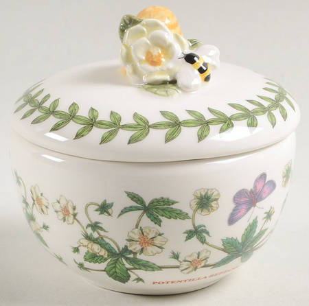 Botanic Garden Bouquet Trinket Box with Lid