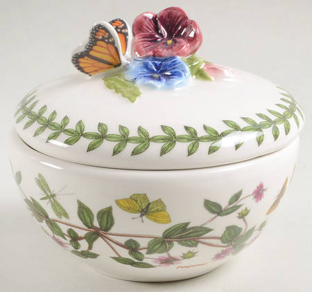 Botanic Garden Bouquet Trinket Box with Lid