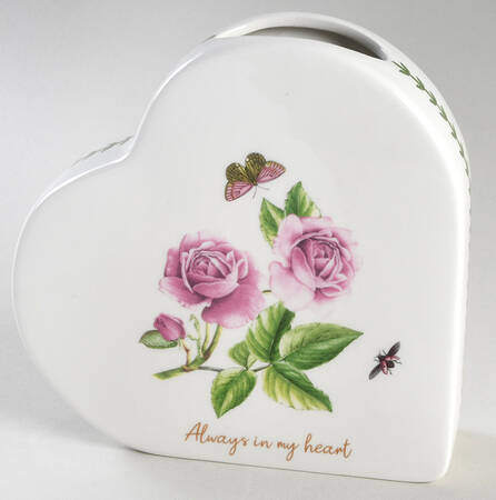 Botanic Garden Bouquet Heart Vase