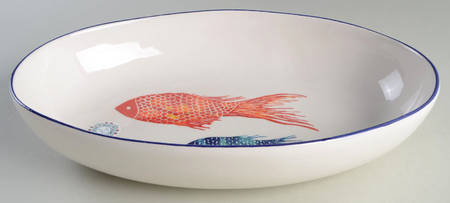PPC14 14" Oval Serving Bowl