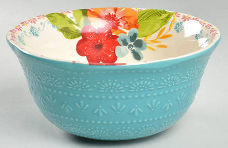 Wildflower Whimsy Soup/Cereal Bowl