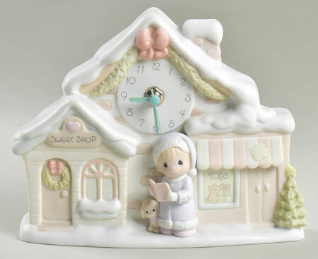 Sugar Town Square Clock Heart-Sugar Town Square - Heart Trademark, No Box