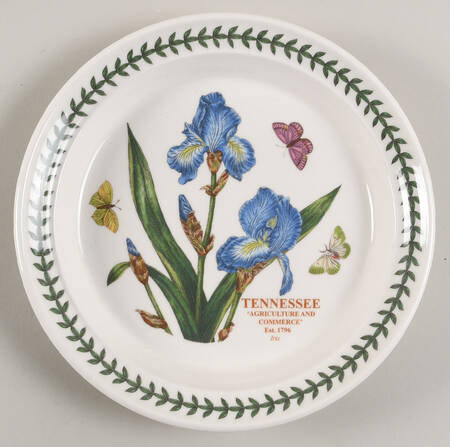 Botanic Garden-Blossoming States Tennessee Salad Plate
