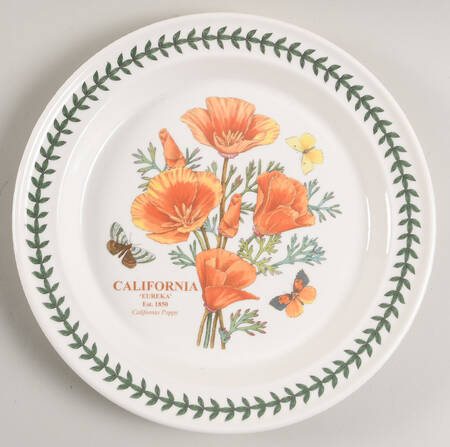 Botanic Garden-Blossoming States California Dinner Plate
